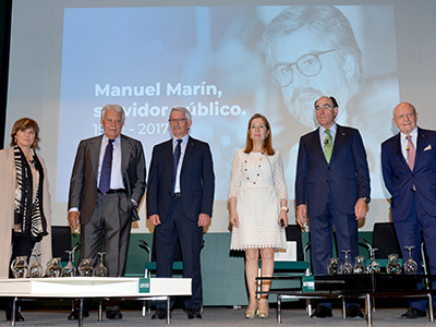 Foto Ignacio Galán anuncia la Cátedra Iberdrola Manuel Marín de política energética europea en el Colegio de Europa.